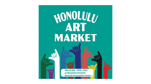 Judd Boloker at Honolulu Art Market - Sponsored by Greenroom Gallery