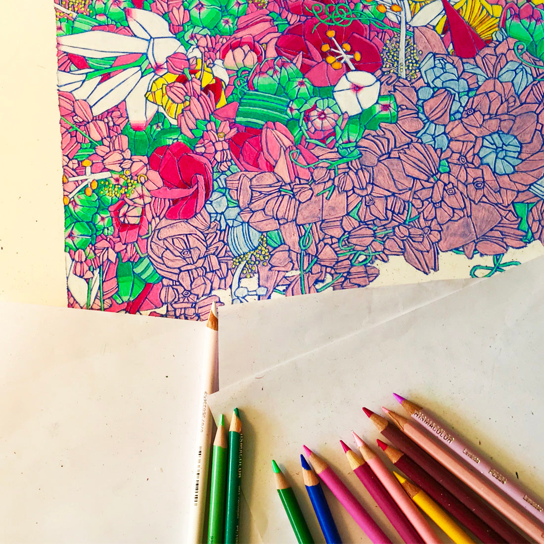 Lei Flower Art Print - Made in Hawaii by Oahu visual artist Judd Boloker. Fine Art from Hawaii.